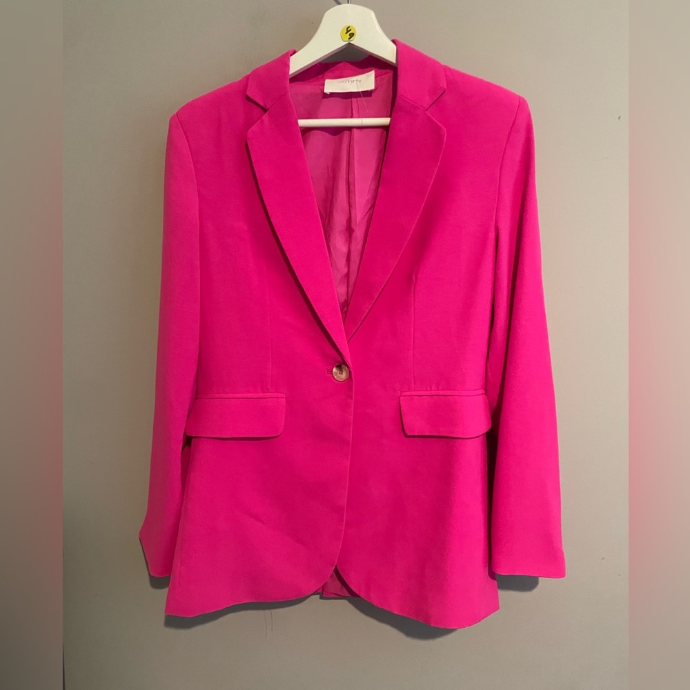 SIX/FIFTY Hot Pink Blazer size‎ small